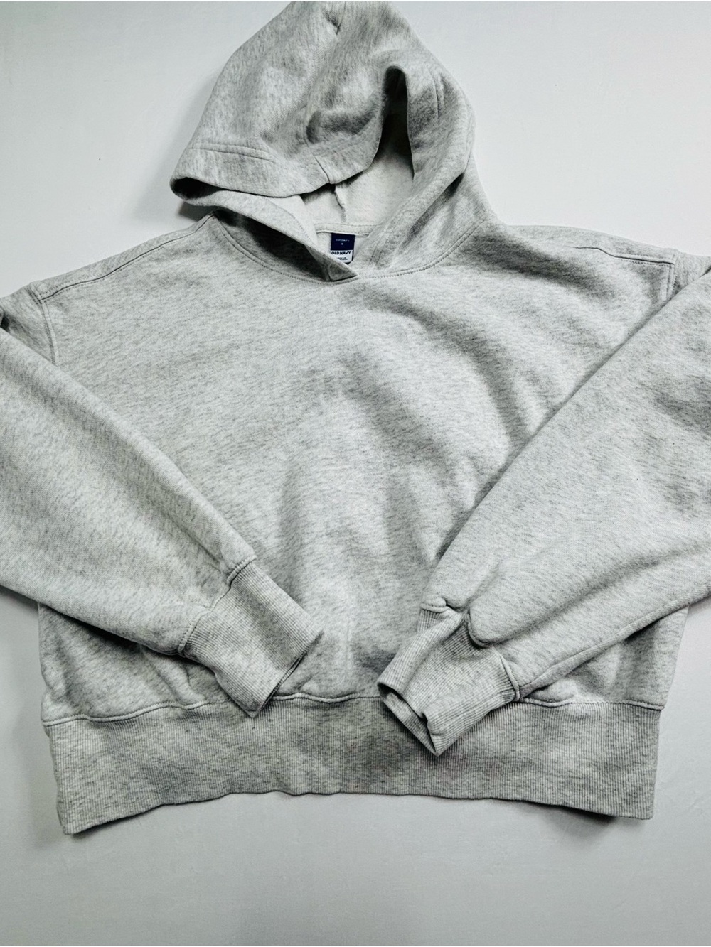 Old Navy Light Gray Crewneck Hoodie